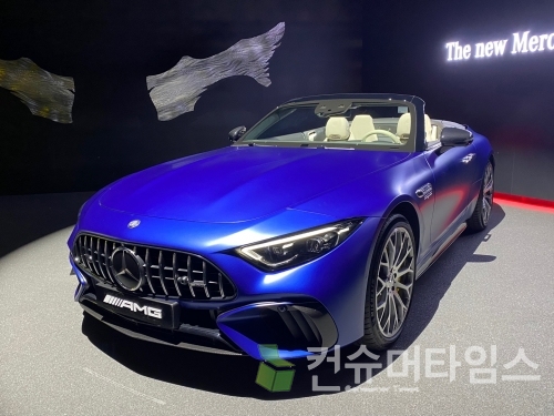 더 뉴 메르세데스-AMG SL. [사진 = 이찬우 기자]