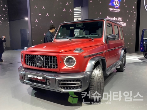벤츠 AMG G 63 K-에디션. [사진 = 이찬우 기자]