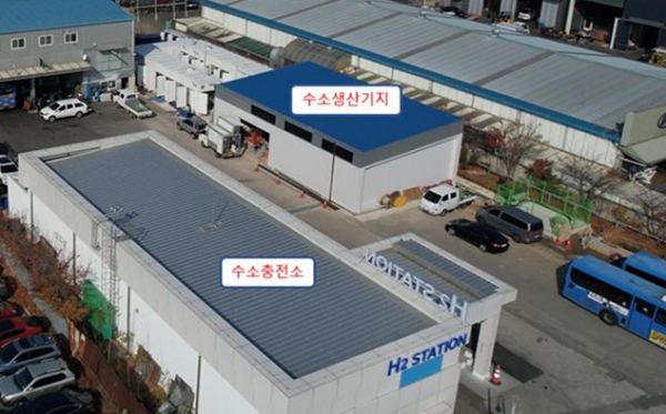 수소생산기지(사진제공=인천시)