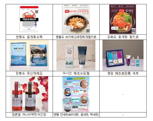 2023 서울국제수산식품전시회 어촌특화상품 홍보콘텐츠(사진제공=한국어촌어항공단)