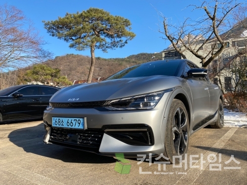 기아 EV6 GT. [사진 = 이찬우 기자]
