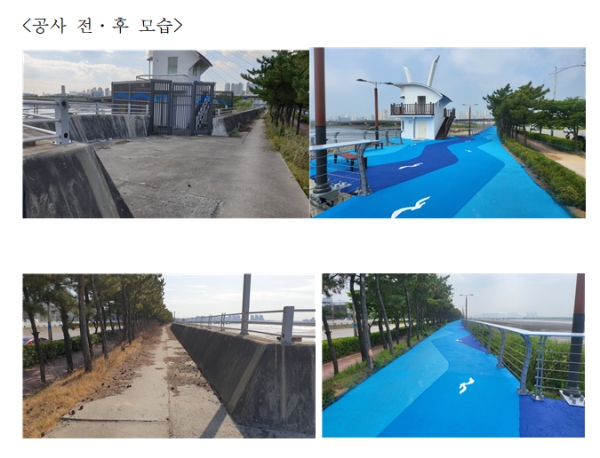 인천시(시장 유정복)는 남동구 아암대로 갯벌 해안산책로를 13일부터 시민들에게 개방한다.
