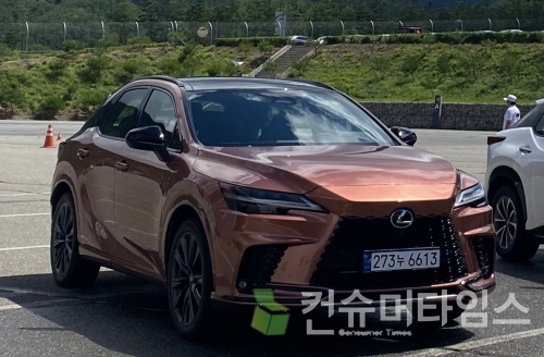 렉서스 RX 500h F SPORT Performance. [사진 = 이찬우 기자]