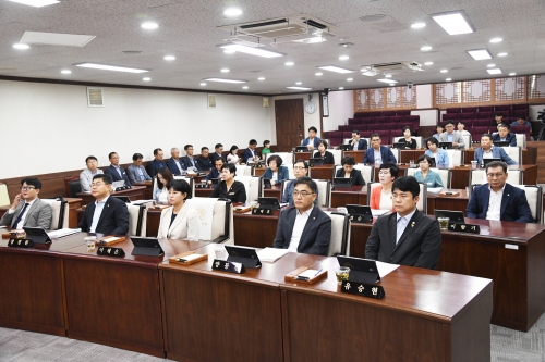 순천시의회, 제270회 임시회 폐회 /순천시의회 제공