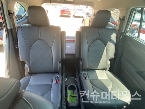 토요타 하이랜더. [사진 = 이찬우 기자]