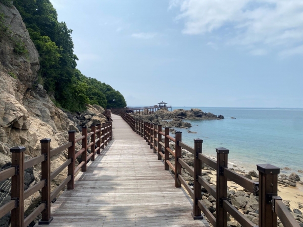 해양보호구역- 대이작도 해안데크(사진제공=한국어촌어항공단)