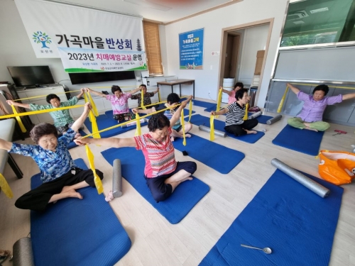 곡성군, 찾아가는 경로당 하절기 치매예방교실 운영/곡성군 제공