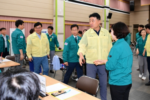 광산구의회, 을지연습 종합상황실 격려 방문/광산구의회 제공