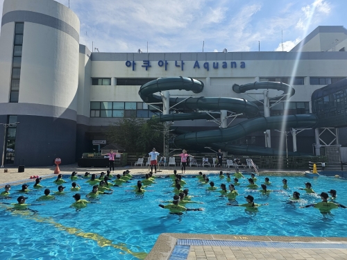 건강증진생활 캠프는 지난 6월 첨단초등학교 6학년 전체가 참가하여 지난8월30일 부터 2박 3일간 화순 금호리조트에서 합숙형 캠프로 운영했다./건보광주전남제주본부제공
