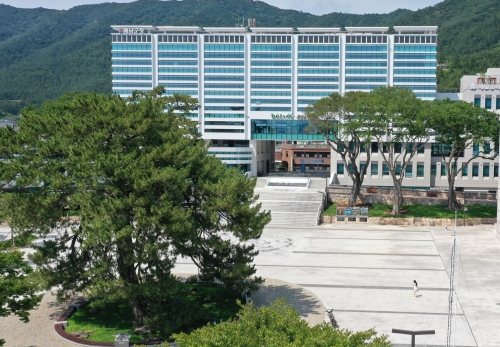 해남군 신청사 전경