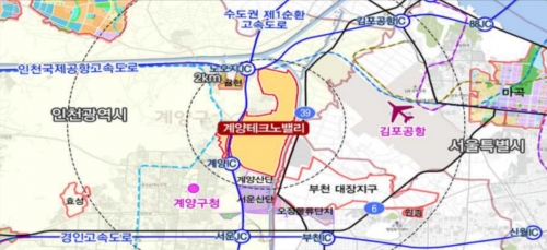 3기 신도시 인천 계양 지역. 출처=국토교통부
