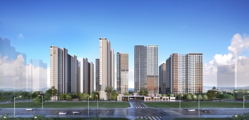 '평택 브레인시티 중흥S-클래스' 투시도.