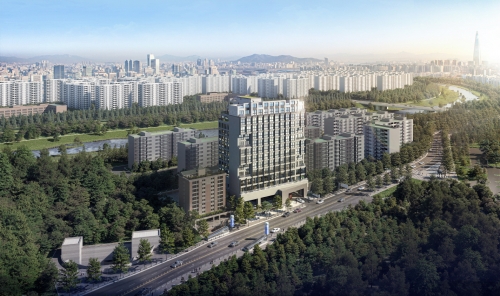 대치 푸르지오 발라드 조감도.