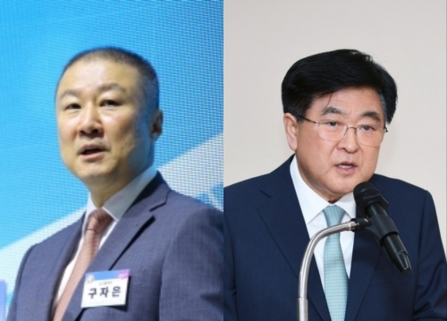 구자은 회장, 권오갑 회장