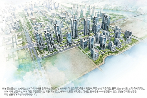 송도자이풍경채 그라노블 조감도