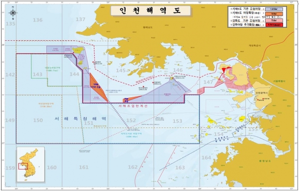 서해5도 어장확장 도면(사진제공=인천시)