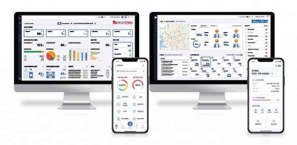 경기주택도시공사(GH)는 국내 최초로 발주자가 다양한 공사 현장의 위험관리와 안전사고 예방을 감독하는 스마트안전관리시스템을 개발했다.
