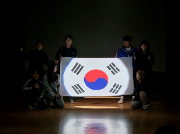 경복대공연예술학과 부평리 3.1만세운동 공연 모습.