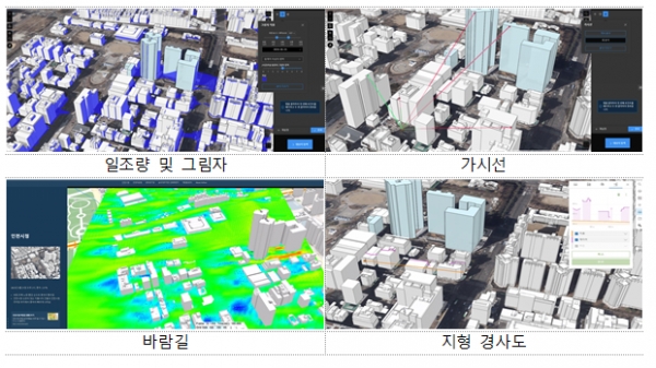 인천시에서는 이달부터 경관심의·도시계획심의·도시건축공동 위원회 의사결정 시, 주요 쟁점에 대해 능동적인 시뮬레이션이 가능한 '디지털트윈 기반 의사결정지원시스템'을 운영한다.