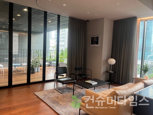 공용 라운지. 사진=김유영 기자
