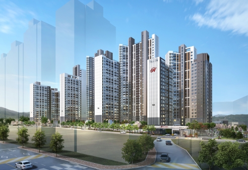 힐스테이트 금오더퍼스트 투시도.[현대건설]