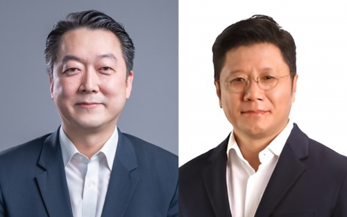 정형권 G마켓 신임 대표(왼쪽)와 최훈학 SSG닷컴 신임 대표[사진=신세계그룹]