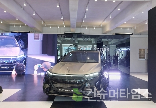 디 올-뉴 메르세데스-마이바흐 EQS SUV. 사진=곽민구 기자