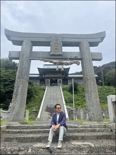 ▲가라쓰 요부코 항구의 다지마 신사