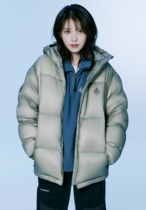 ▲ 블랙야크 C공용 퀼티드 다운자켓 카키