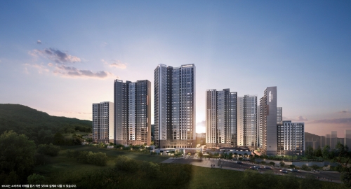 ▲ 덕계역 한신더휴 포레스트 투시도 [사진= 한신공영 제공]