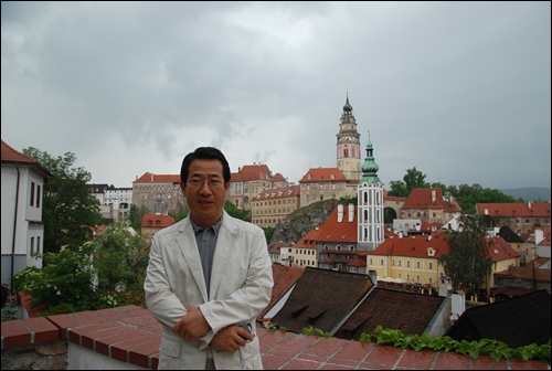 ▲체코남부 체스키 크룸로프에서