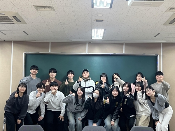 제36회 인천대학교 법학부 모의재판 참여 학생들
