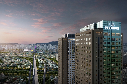 '더 플래티넘 스카이헤론' 투시도.[쌍용건설]