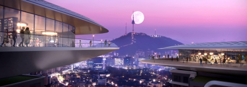 디에이치 한강 남산 조망.[현대건설]