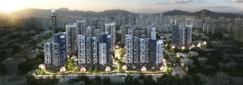 부개4구역 주택재개발공사 조감도.[두산건설]