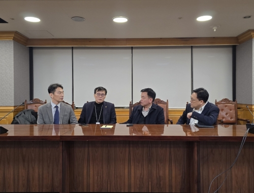 (좌측부터)이복현 금융감독원장, 이창용 한국은행 총재, 최상목 경제부총리, 김병환 금융위원장. [사진=한국은행]