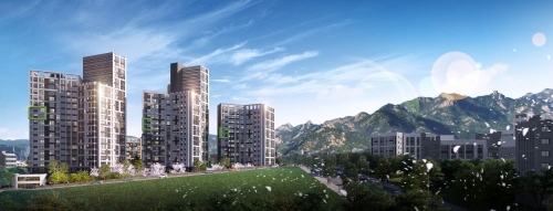 은평 대조A2구역 투시도.[한신공영]