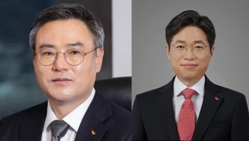 SK에코플랜트 김형근(왼쪽), 장동현(오른쪽) 대표.[SK에코플랜트]