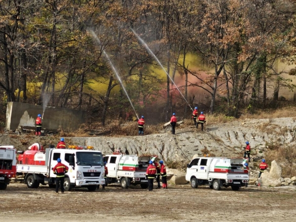 산불 예방 활동 모습(사진제공=인천시)
