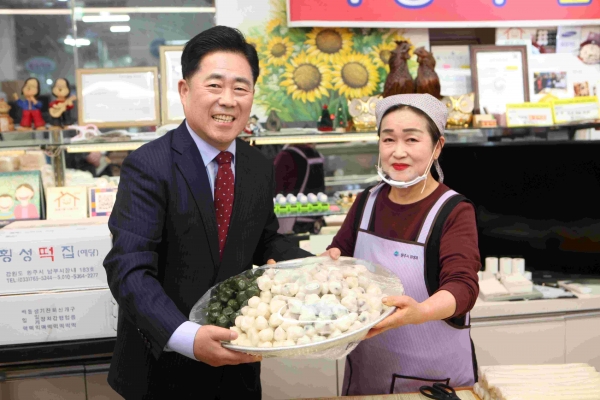 김규환 대한석탄공사 사장(왼쪽)