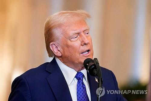도널드 트럼프 미국 대통령