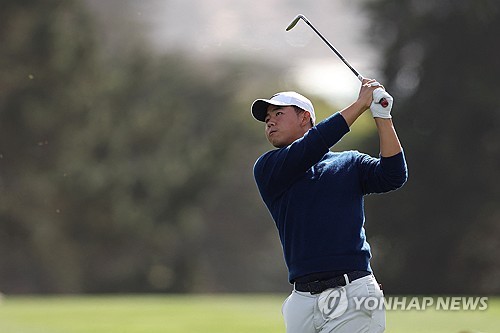 김주형의 아이언샷