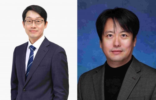 (왼쪽부터)인하대 신소재공학과 김상섭 교수와 최리노 교수