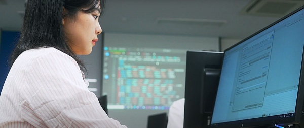 경복대학교 빅데이터학과 학생의 강의를 듣는 모습 (사진제공=경복대학교)