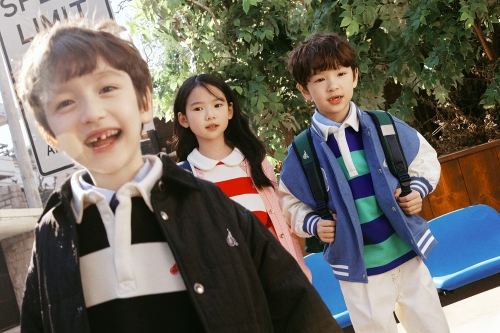빈폴키즈 2025년 봄 컬렉션 화보