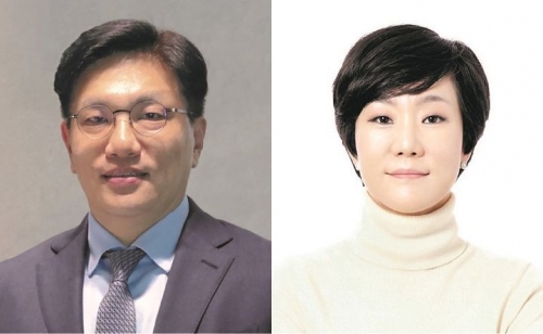 삼진제약 조규석(왼쪽), 최지현 대표이사.[사진=삼진제약]