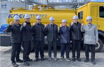 해양환경공단은 지난 19일 공단 제주지사에서 김원성 안전경영본부장 주재로 현장 안전점검을 시행했다.