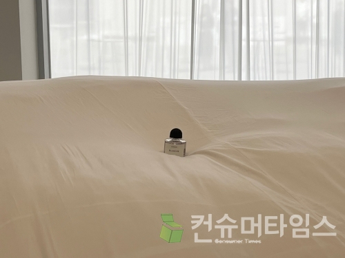 '바이레도 페이지 블랑쉬 서울' 팝업 전시회.[사진=김유영 기자]