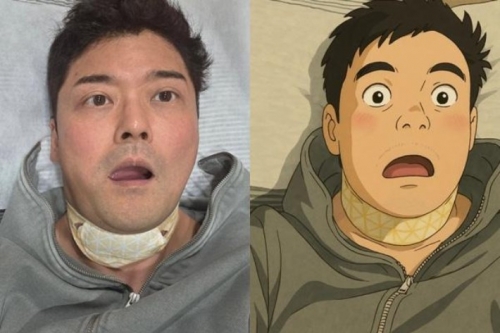 방송인 전현무가 지브리 화풍으로 생성한 이미지. [사진=전현무 SNS]