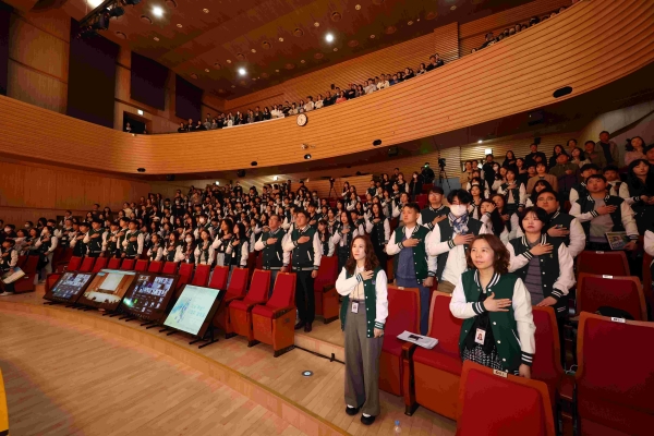 경기도교육청(교육감 임태희)이 지난 12일 남부청사에서 '제2기 교육기자단 미래나래' 발대식을 개최했다.